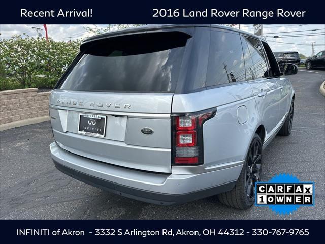 used 2016 Land Rover Range Rover car, priced at $18,985