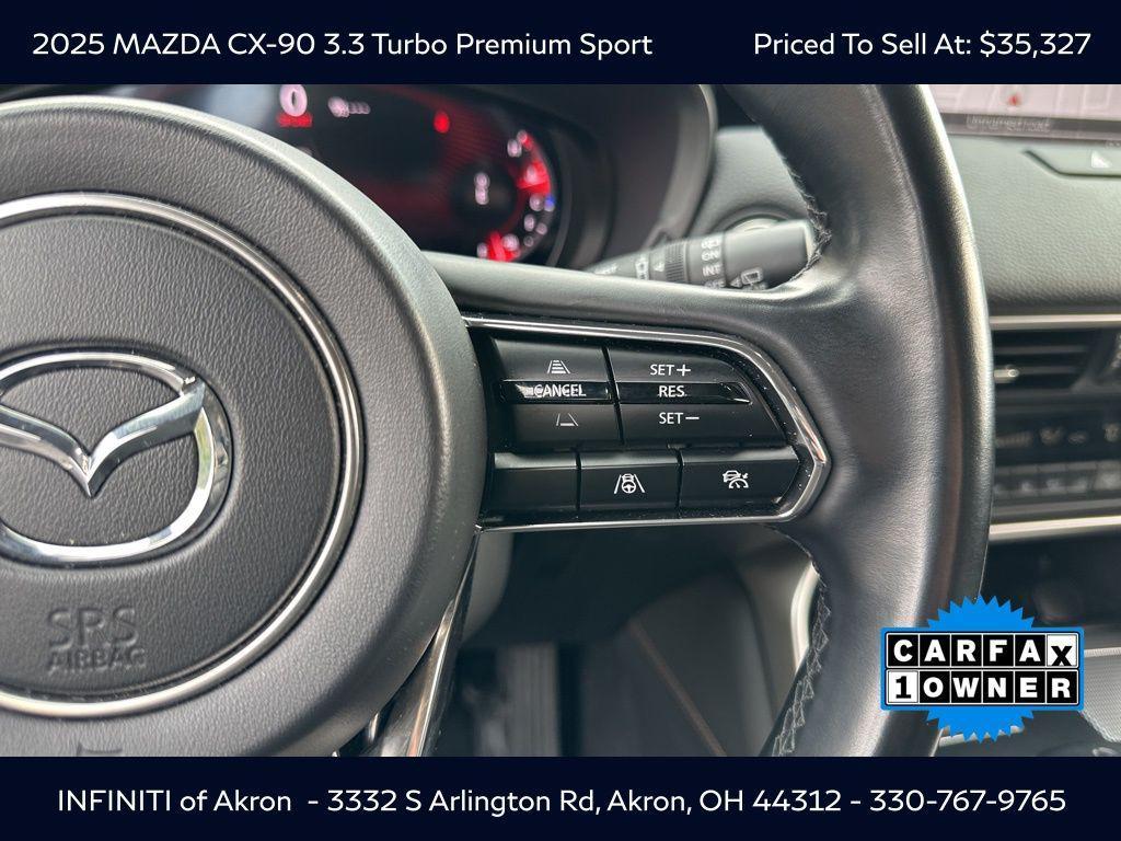 used 2025 Mazda CX-90 car, priced at $35,327