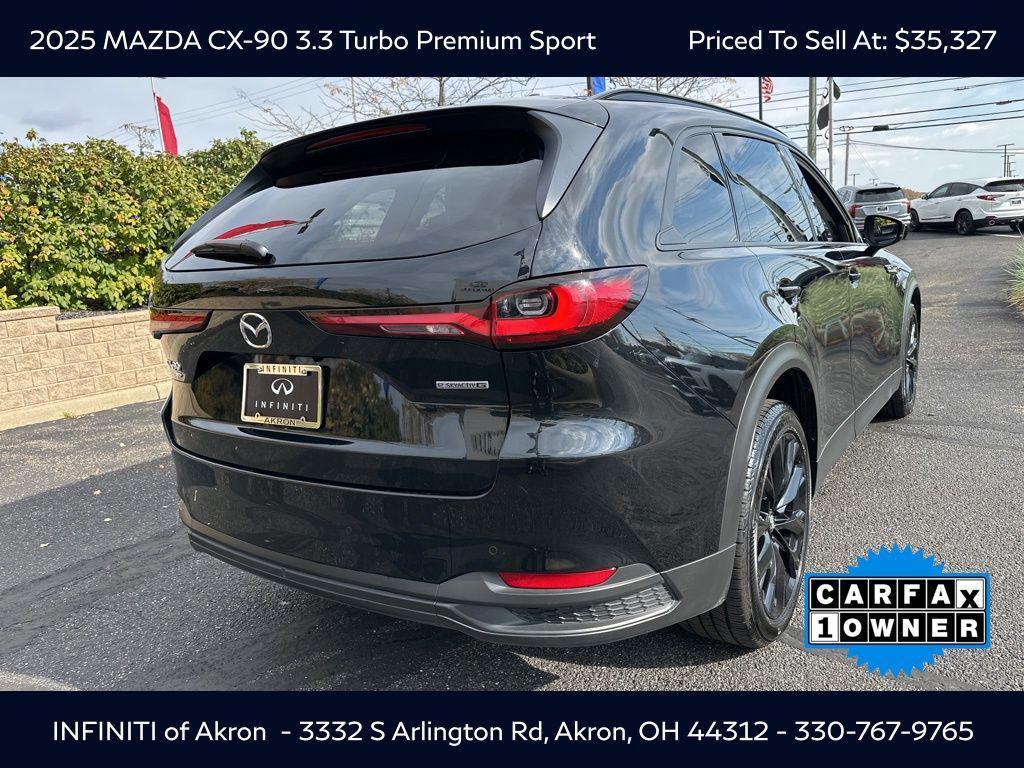 used 2025 Mazda CX-90 car, priced at $35,327