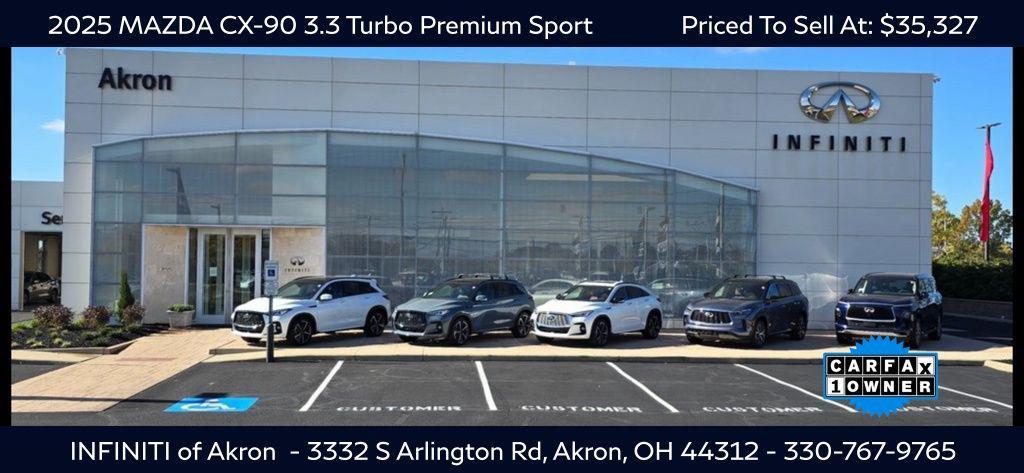 used 2025 Mazda CX-90 car, priced at $35,327