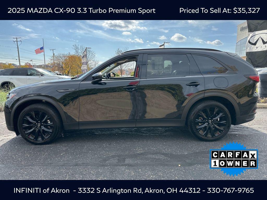 used 2025 Mazda CX-90 car, priced at $35,327