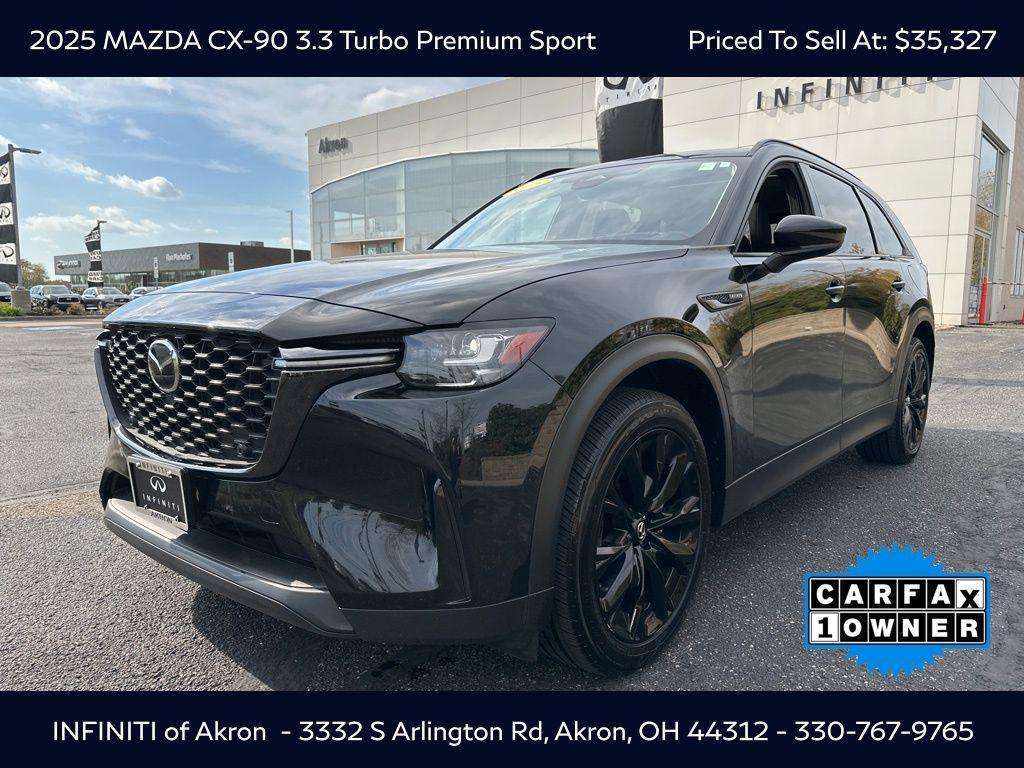used 2025 Mazda CX-90 car, priced at $35,327