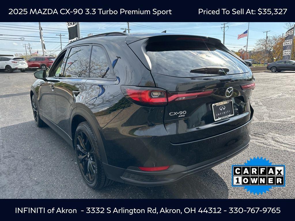 used 2025 Mazda CX-90 car, priced at $35,327