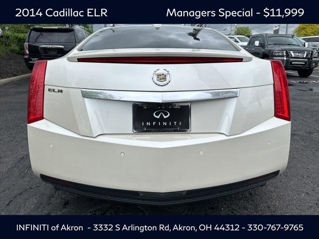 used 2014 Cadillac ELR car, priced at $11,999