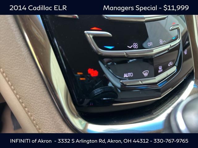used 2014 Cadillac ELR car, priced at $11,999