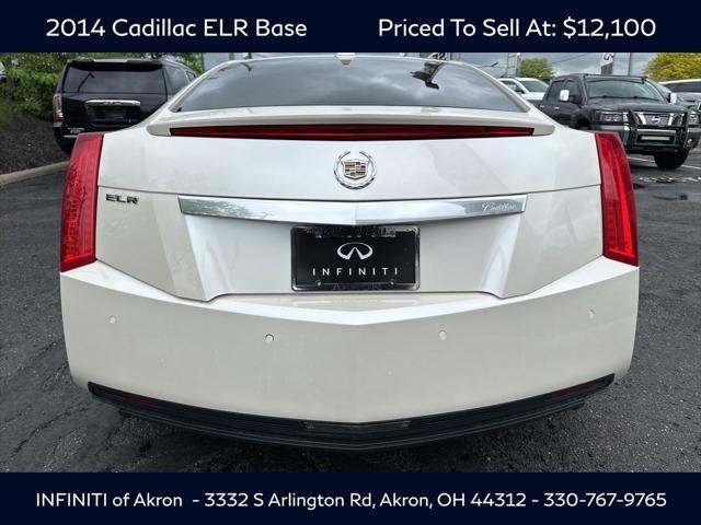 used 2014 Cadillac ELR car, priced at $12,100