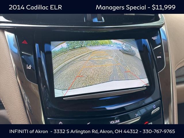 used 2014 Cadillac ELR car, priced at $11,999