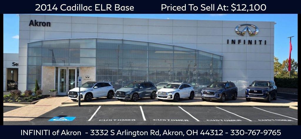 used 2014 Cadillac ELR car, priced at $12,100