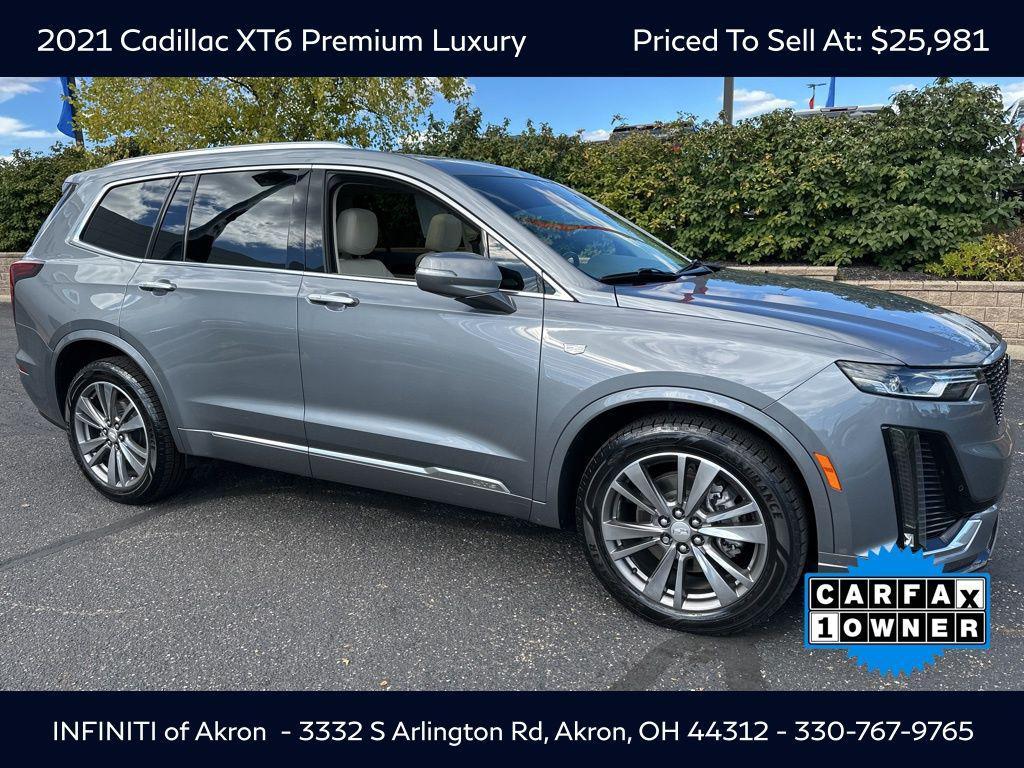 used 2021 Cadillac XT6 car, priced at $25,981