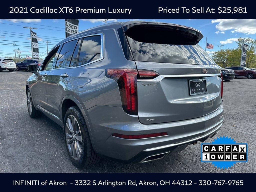 used 2021 Cadillac XT6 car, priced at $25,981