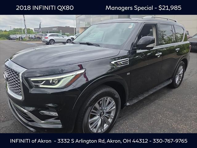 used 2018 INFINITI QX80 car, priced at $21,985