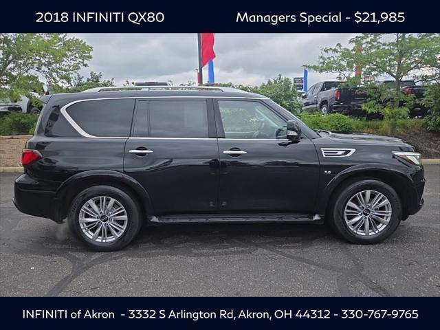used 2018 INFINITI QX80 car, priced at $21,985