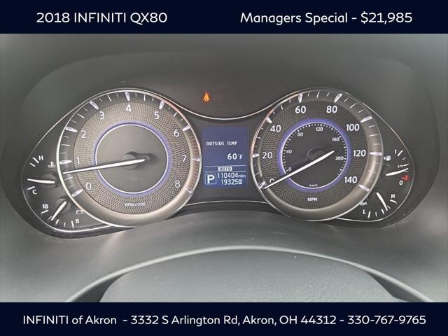 used 2018 INFINITI QX80 car, priced at $21,985