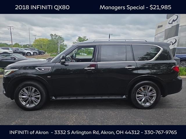 used 2018 INFINITI QX80 car, priced at $21,985