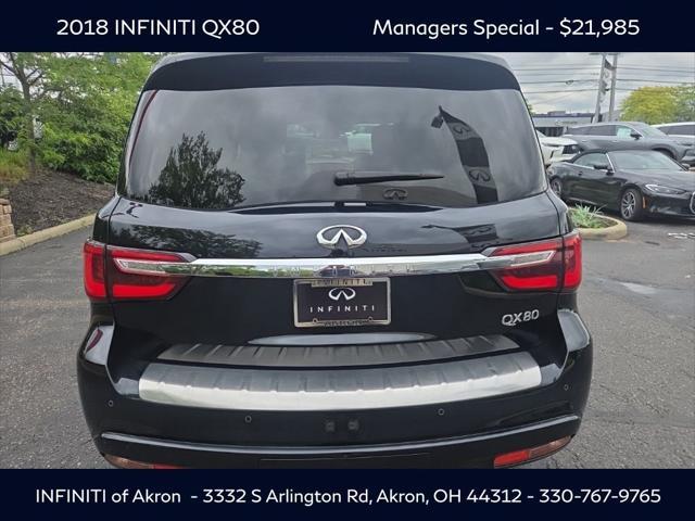 used 2018 INFINITI QX80 car, priced at $21,985