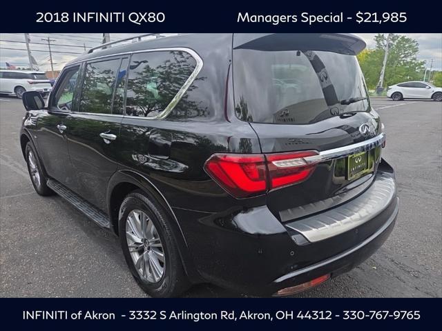 used 2018 INFINITI QX80 car, priced at $21,985