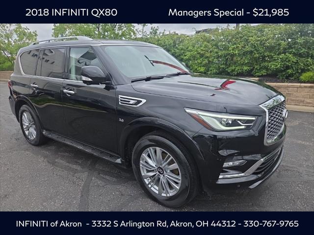 used 2018 INFINITI QX80 car, priced at $21,985
