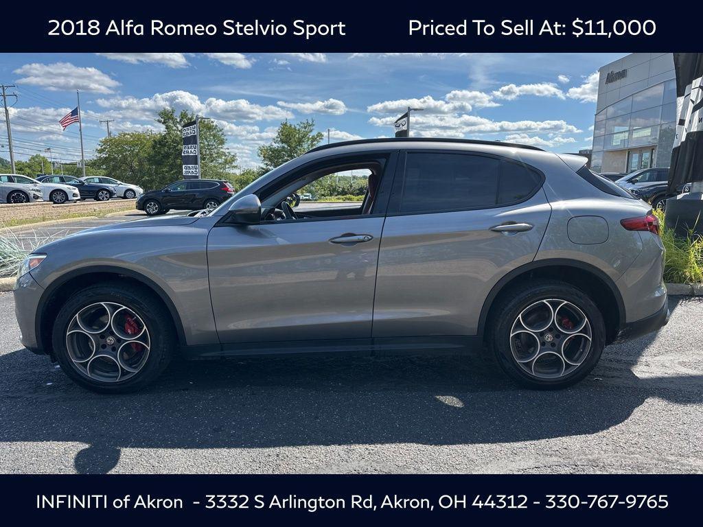 used 2018 Alfa Romeo Stelvio car, priced at $11,000