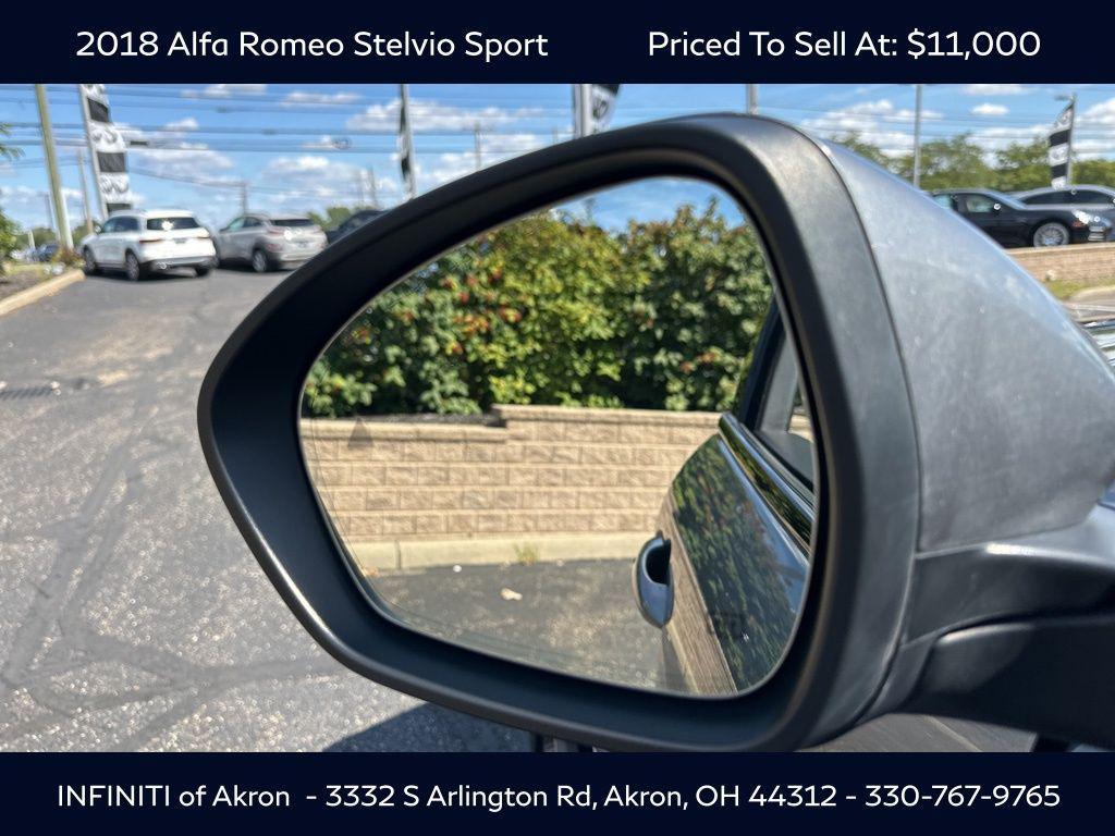 used 2018 Alfa Romeo Stelvio car, priced at $11,000