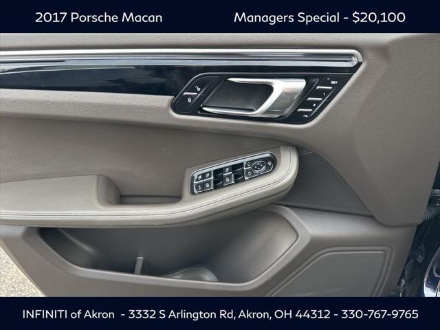 used 2017 Porsche Macan car, priced at $20,100