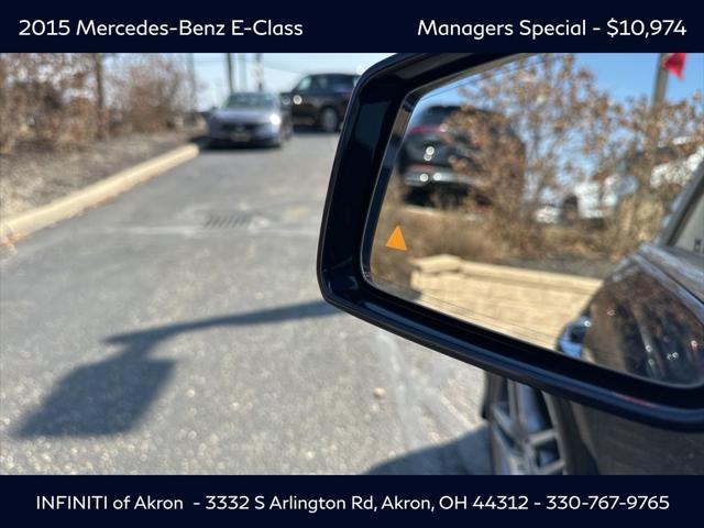 used 2015 Mercedes-Benz E-Class car, priced at $10,974