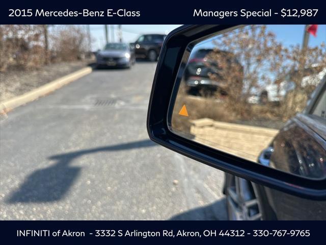 used 2015 Mercedes-Benz E-Class car, priced at $12,987