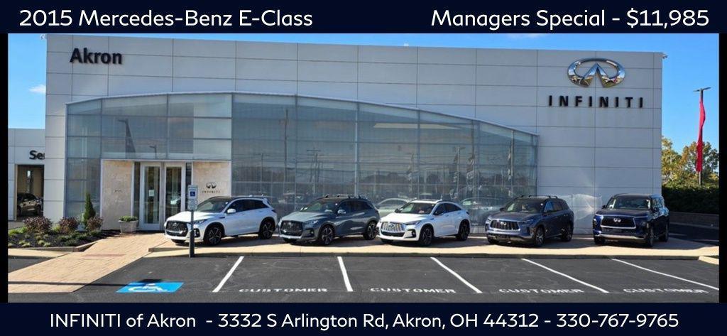 used 2015 Mercedes-Benz E-Class car, priced at $11,985