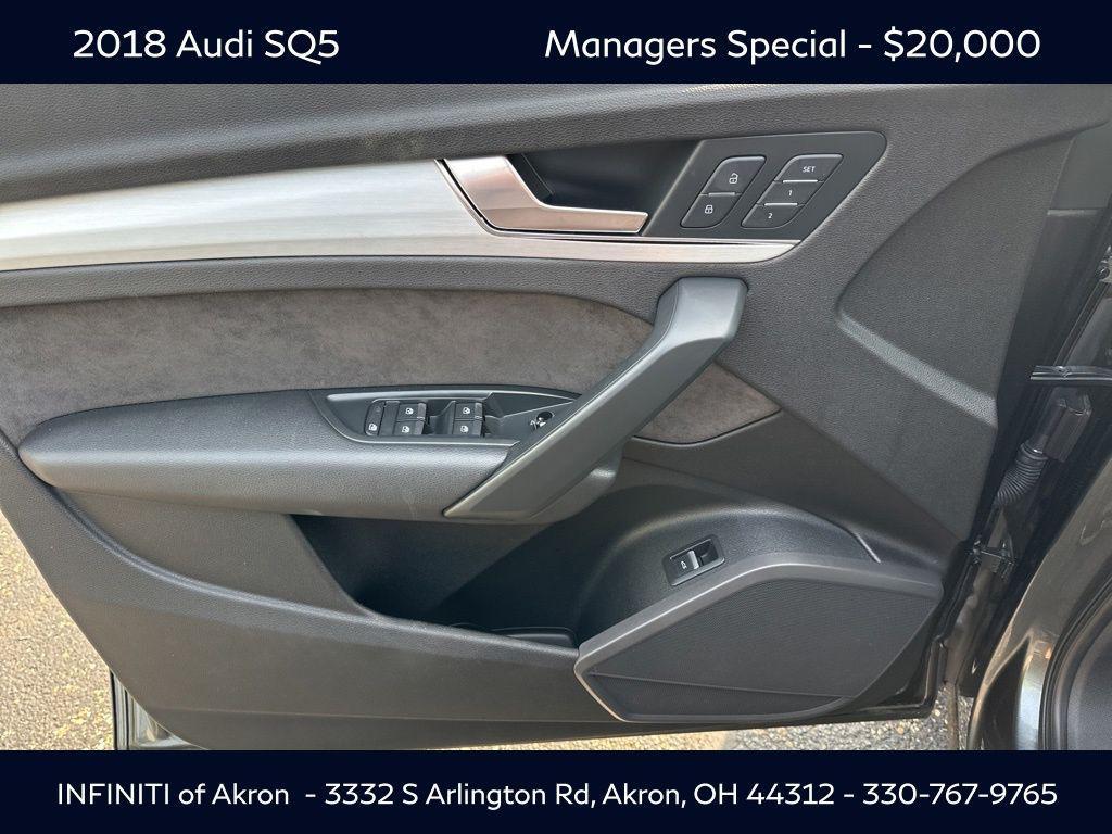 used 2018 Audi SQ5 car, priced at $20,000