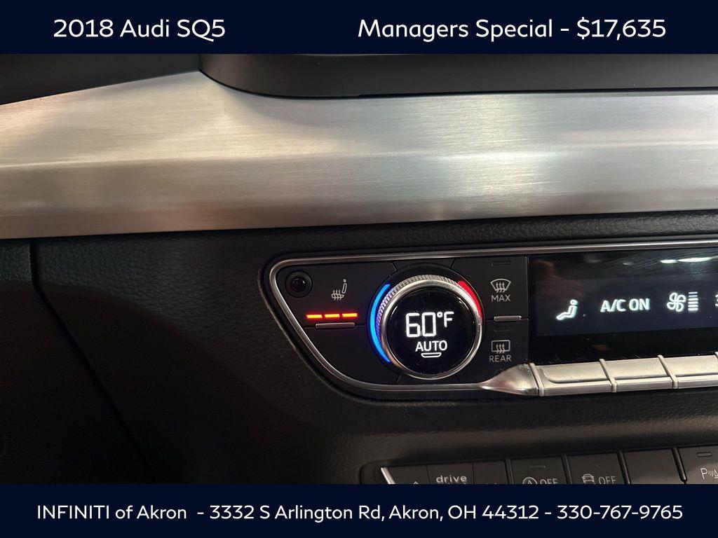 used 2018 Audi SQ5 car, priced at $17,635