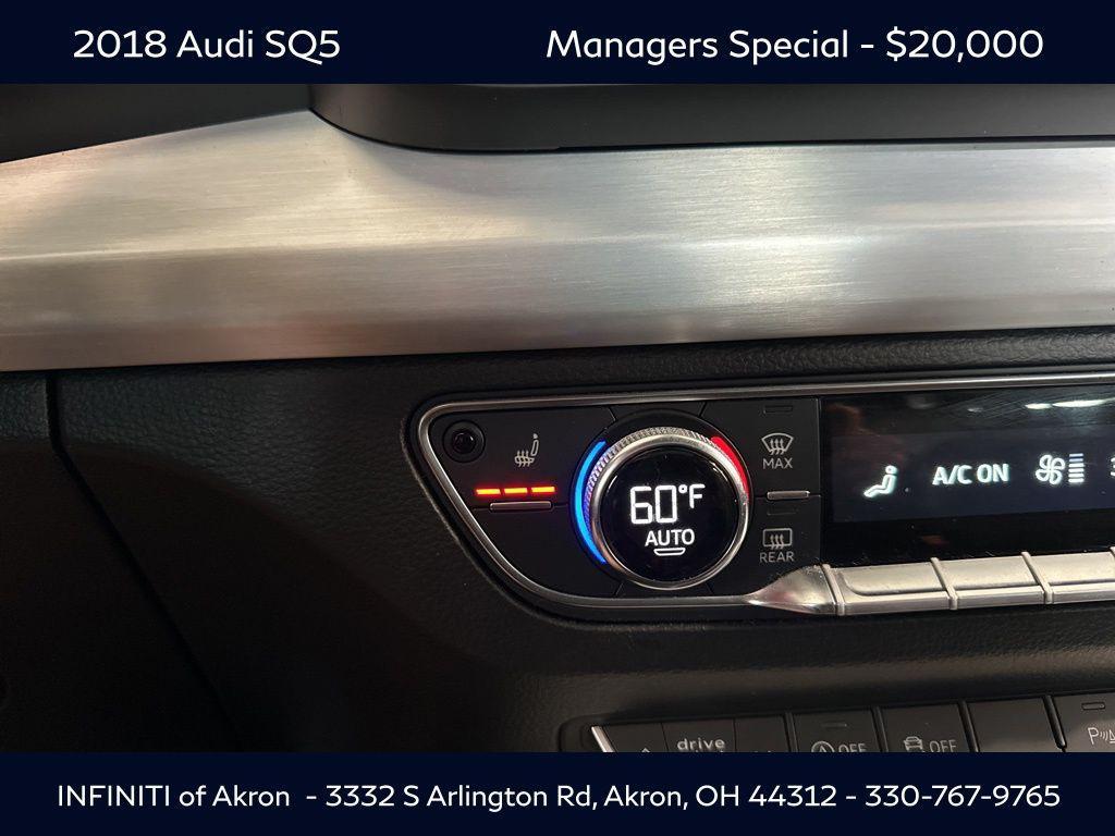used 2018 Audi SQ5 car, priced at $20,000
