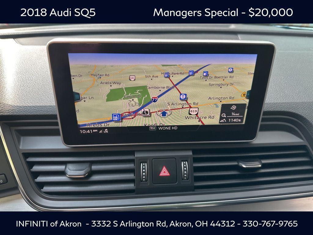 used 2018 Audi SQ5 car, priced at $20,000