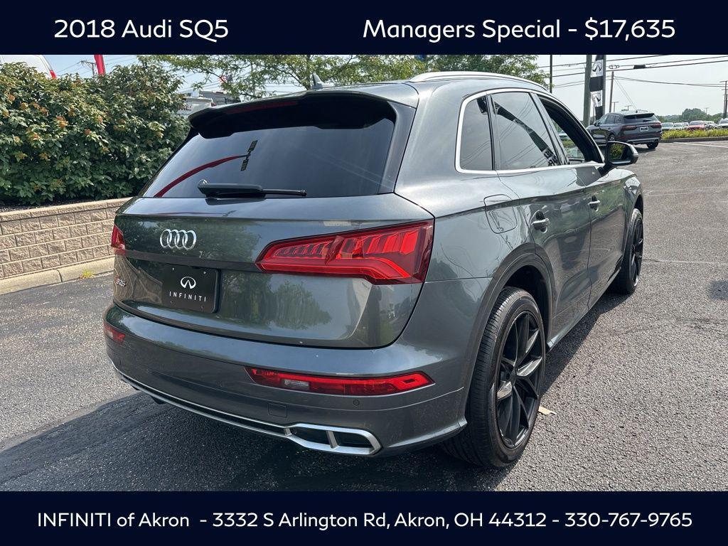 used 2018 Audi SQ5 car, priced at $17,635