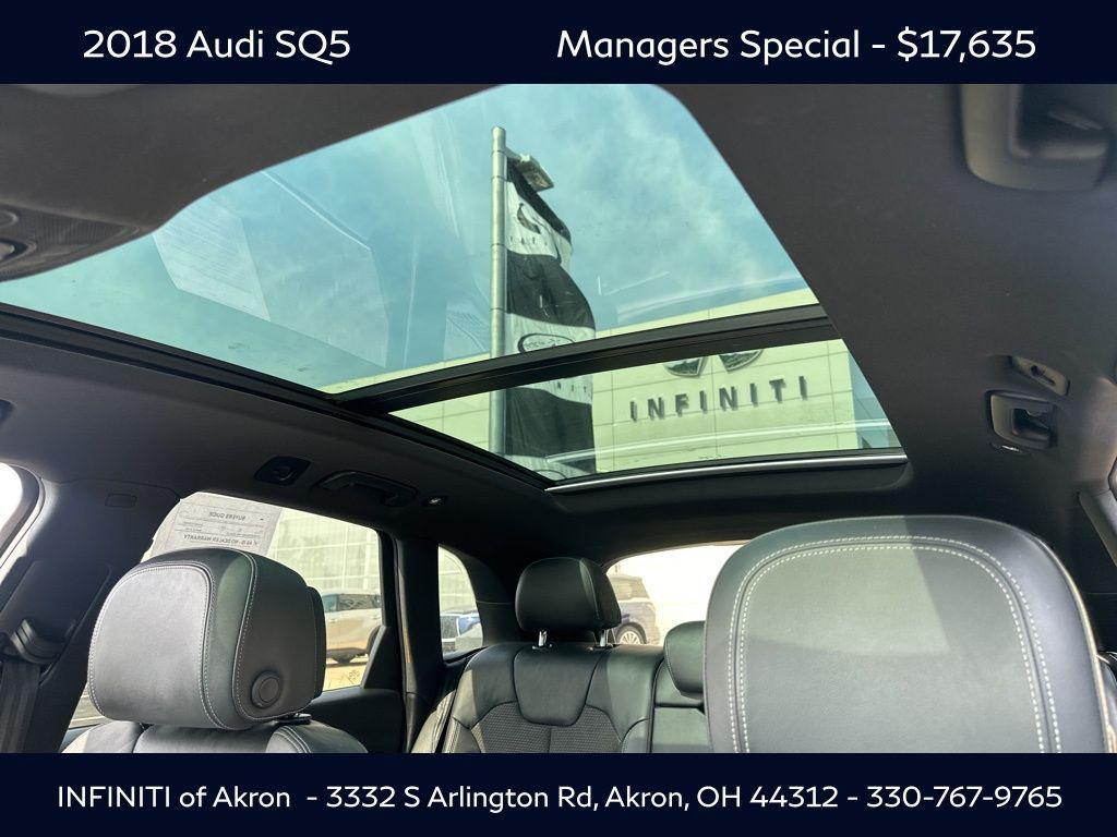 used 2018 Audi SQ5 car, priced at $17,635