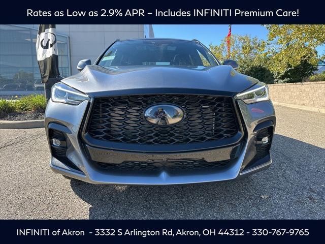 new 2025 INFINITI QX50 car, priced at $51,782