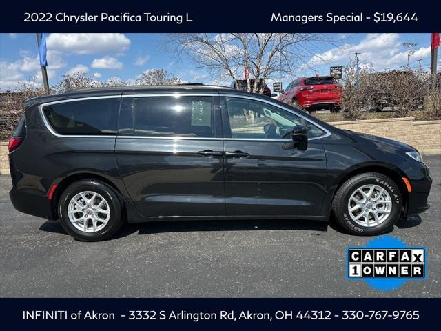 used 2022 Chrysler Pacifica car, priced at $19,644