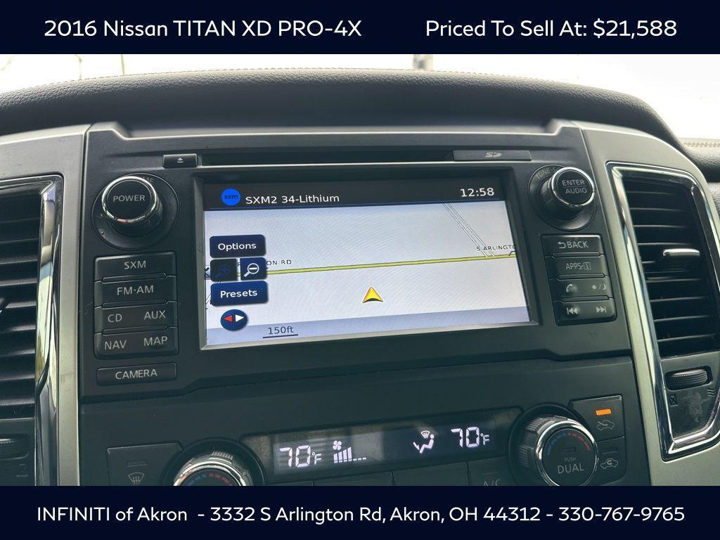 used 2016 Nissan Titan XD car, priced at $21,588