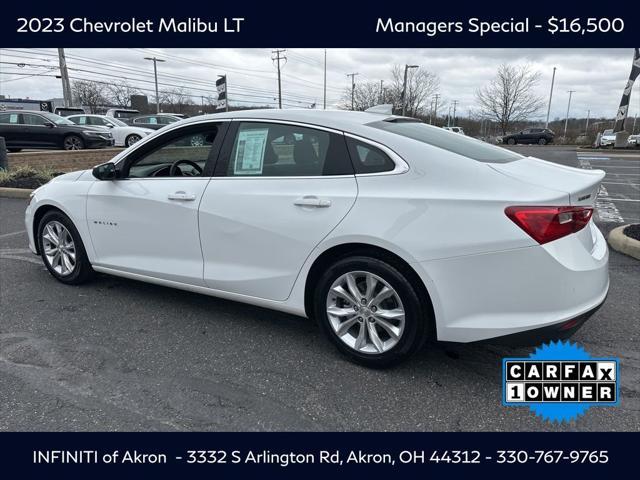 used 2023 Chevrolet Malibu car, priced at $16,500