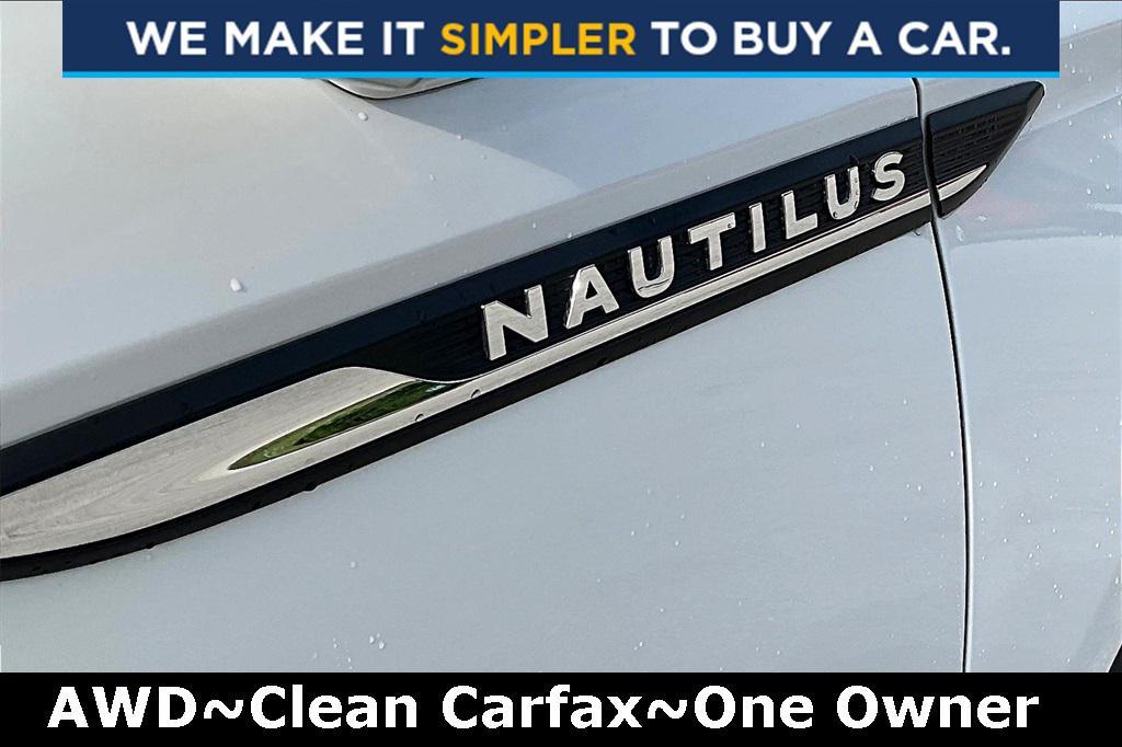 used 2022 Lincoln Nautilus car, priced at $33,000