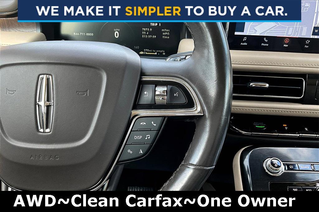 used 2022 Lincoln Nautilus car, priced at $33,000