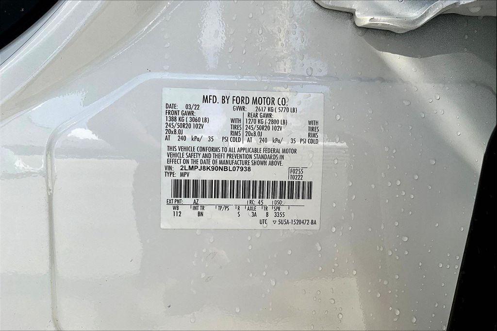 used 2022 Lincoln Nautilus car, priced at $31,925