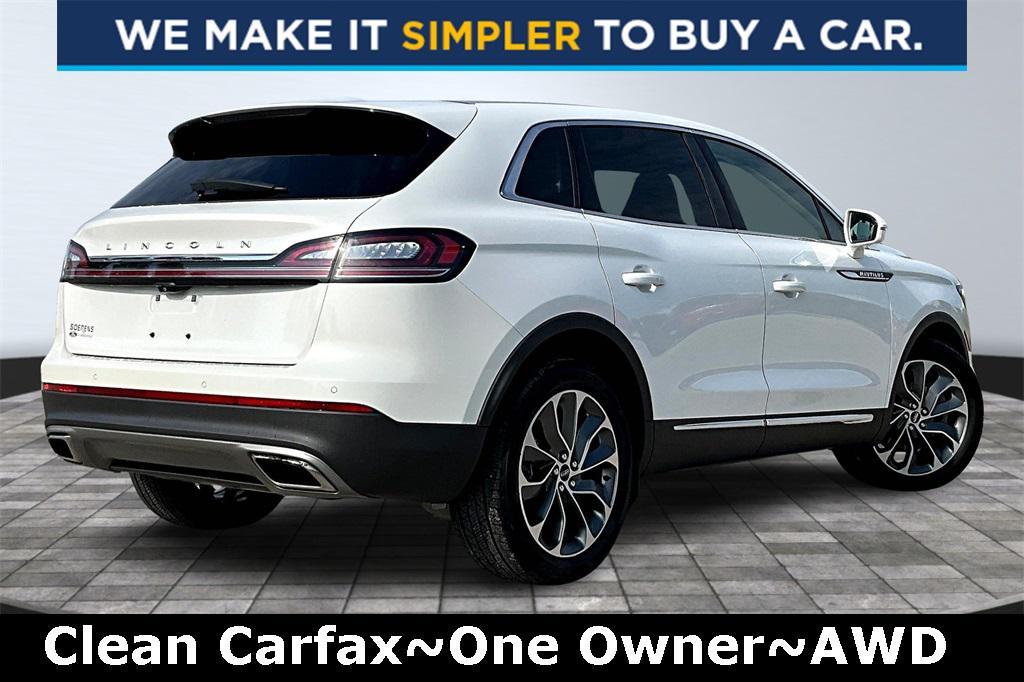 used 2022 Lincoln Nautilus car, priced at $34,600