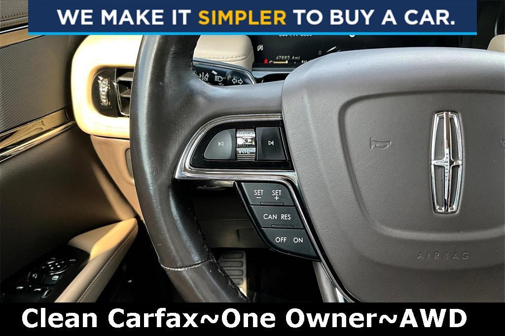 used 2022 Lincoln Nautilus car, priced at $34,600