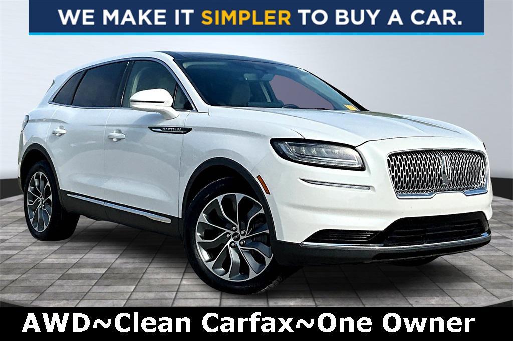 used 2022 Lincoln Nautilus car, priced at $33,000