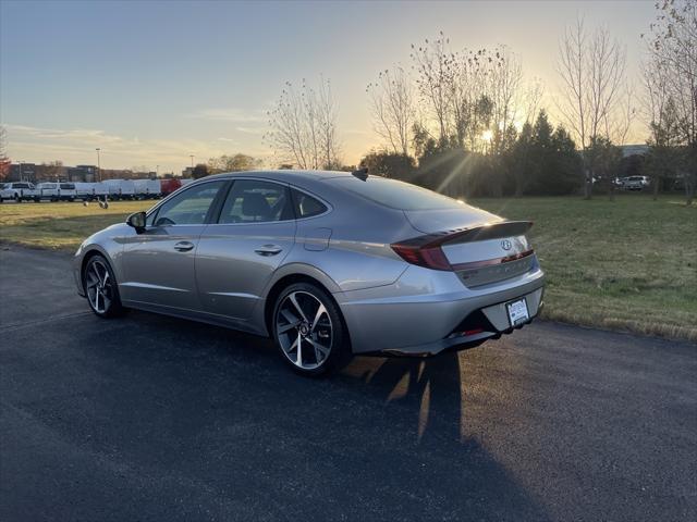 used 2021 Hyundai Sonata car, priced at $23,180