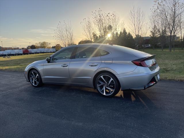 used 2021 Hyundai Sonata car, priced at $23,180