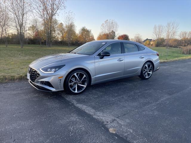 used 2021 Hyundai Sonata car, priced at $23,180