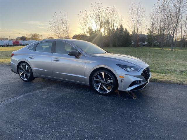 used 2021 Hyundai Sonata car, priced at $23,180