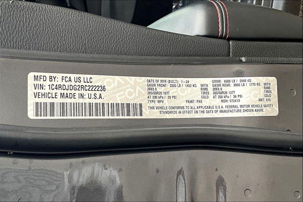 used 2024 Dodge Durango car, priced at $33,591