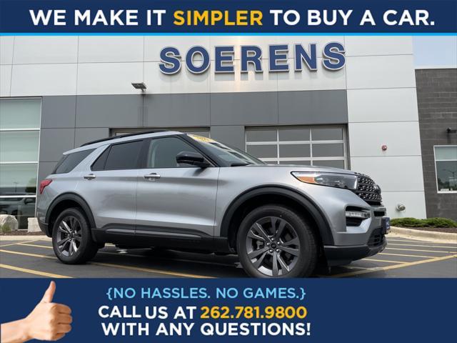 used 2022 Ford Explorer car, priced at $33,590