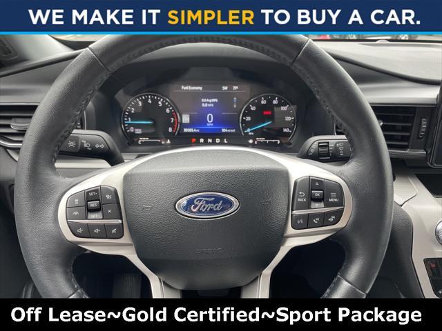 used 2023 Ford Explorer car, priced at $36,125